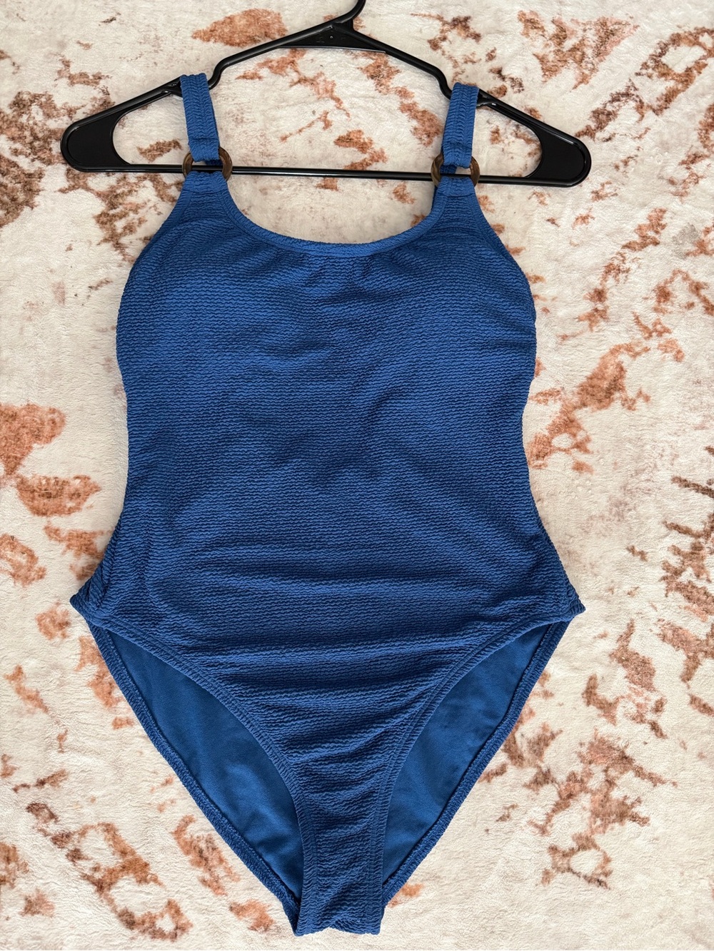 Shade & Shore Blue One-Piece Swimsuit